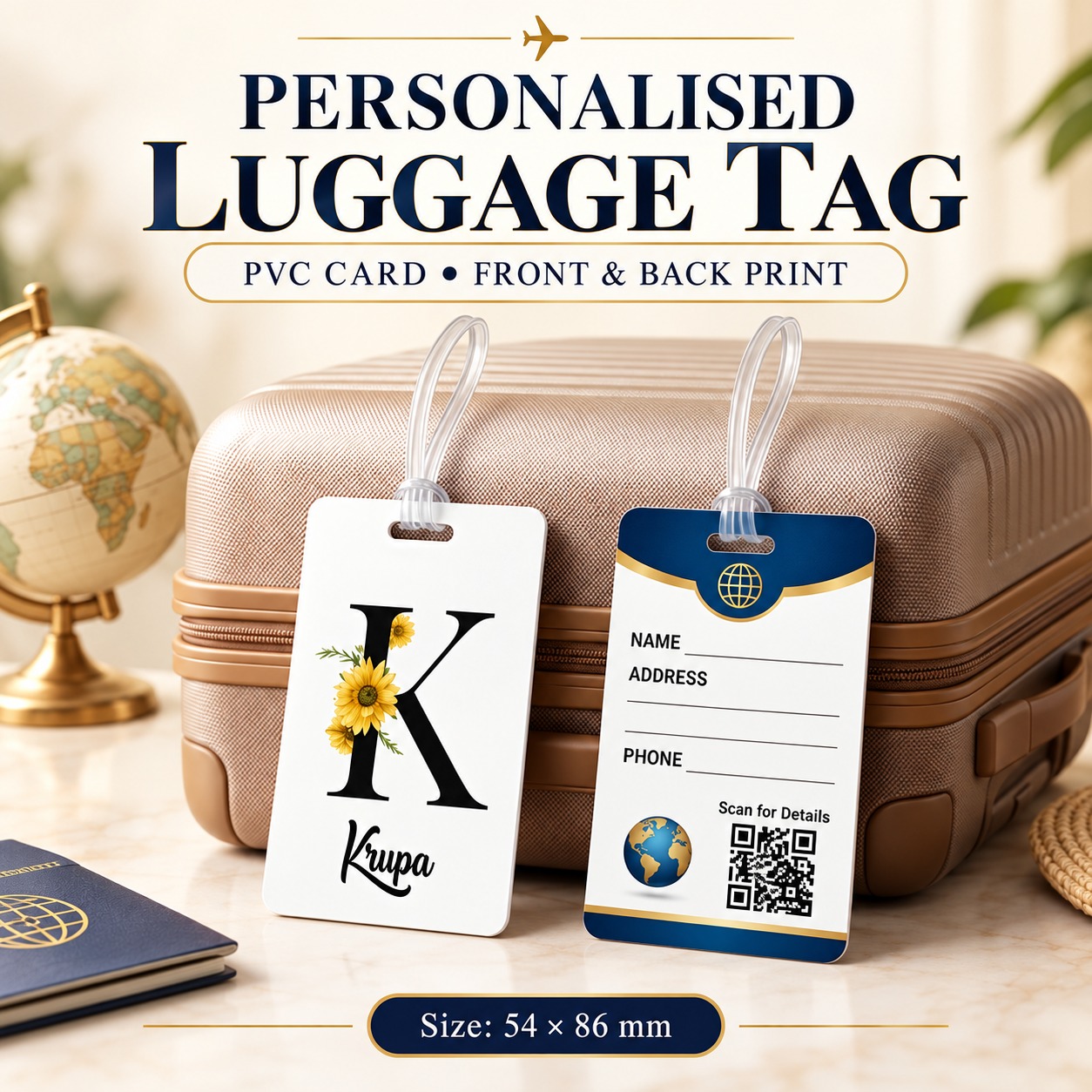 LT2 Card Luggage Tag